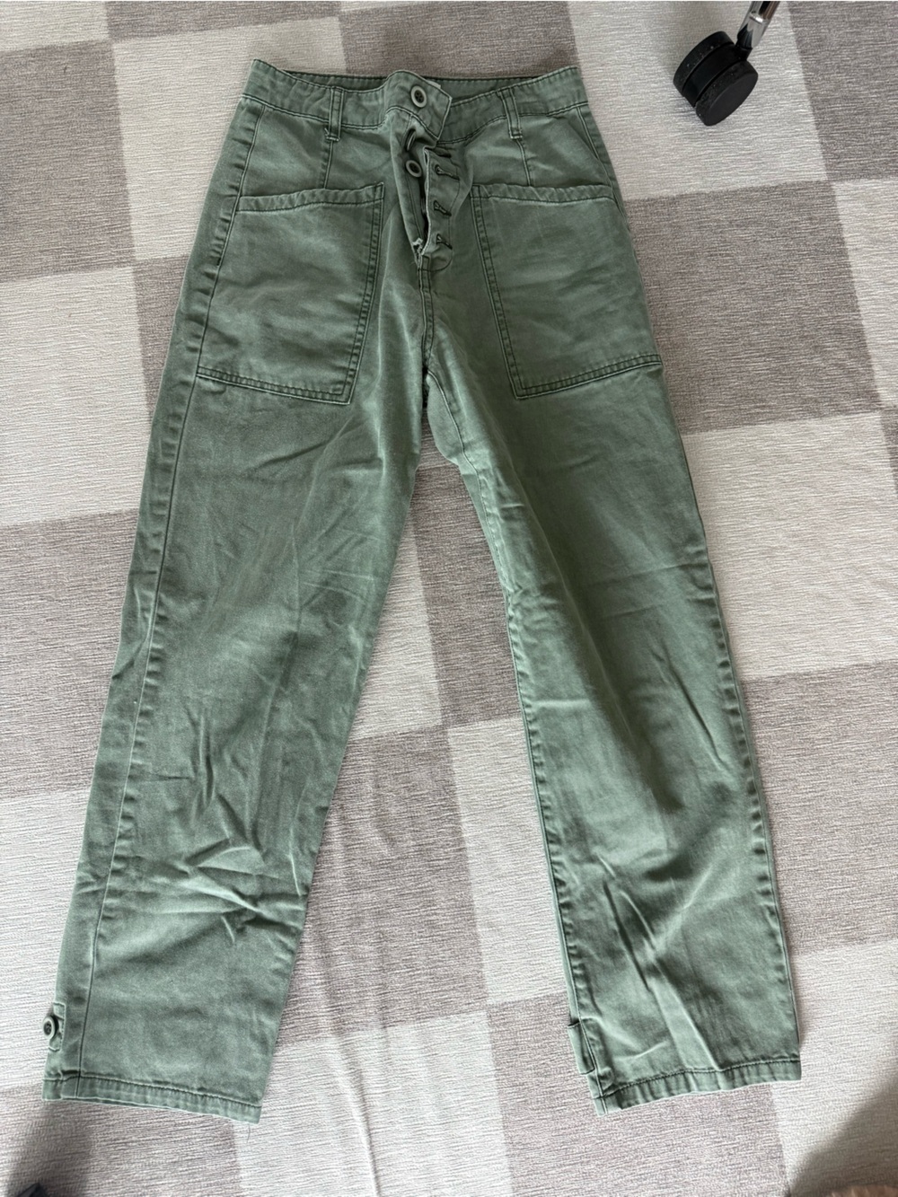 Pistola Olive Green Utility Pants Size 25